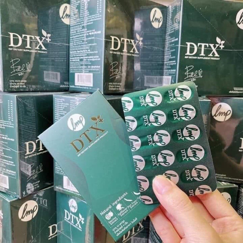 Viên uống thải độc giảm cân Dtoxi Impossible Thái Lan