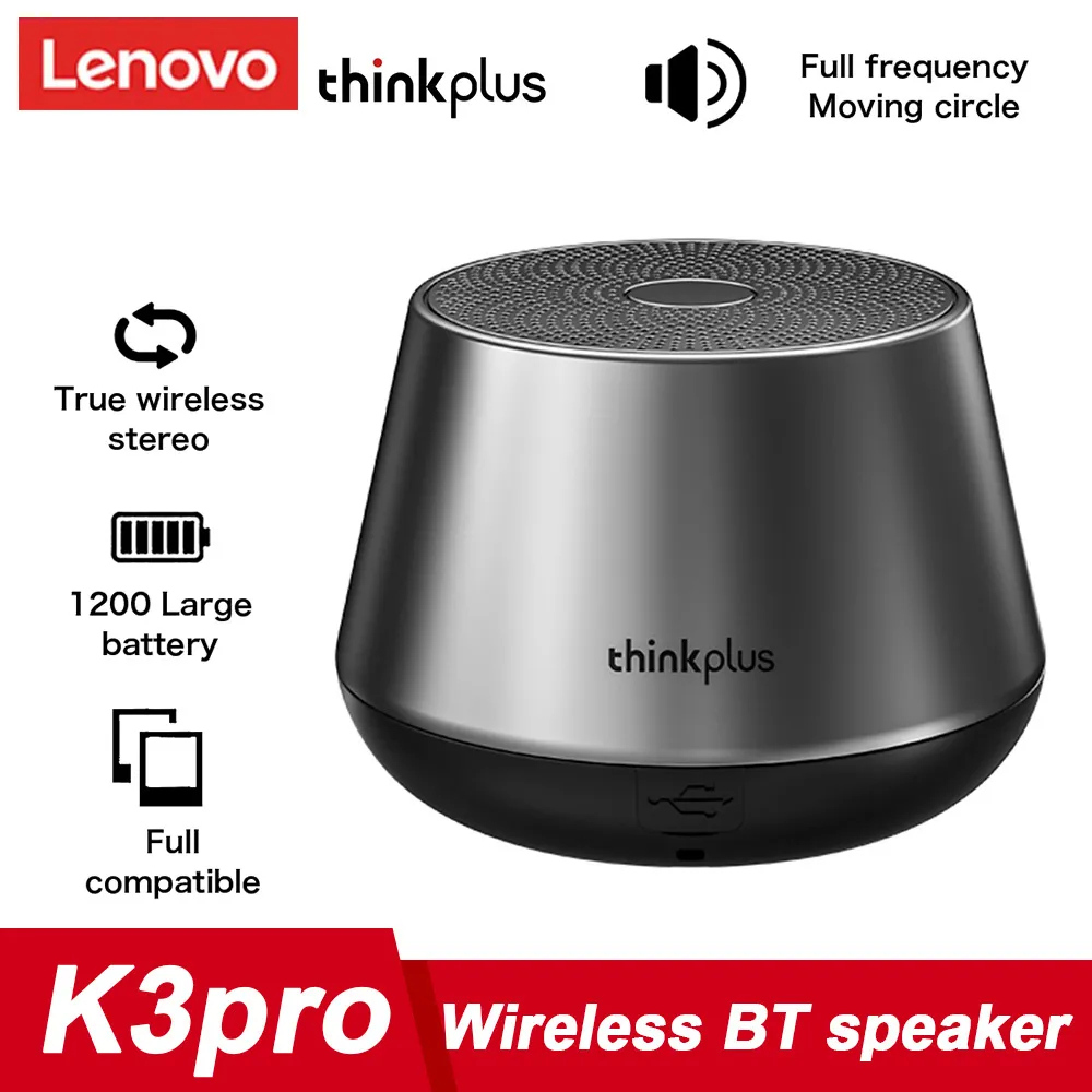 Loa Bluetooth 5.0 Lenovo Thinkplus K3 PRO Âm Thanh HIFI