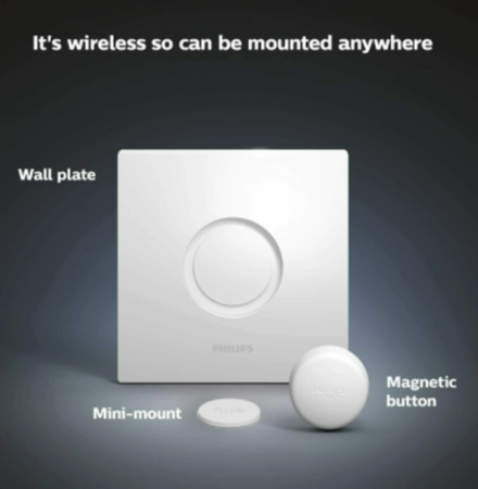 Philips Hue Smart Button, nút bấm điều khiển đèn thông minh