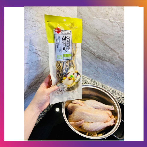 Spice ginseng chicken stew Korean package 70g