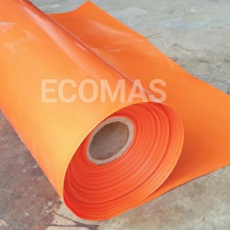 0.3MM THK HEAVY DUTY , Orange Colour Damp Proof Membrane Vapor Barrier ...