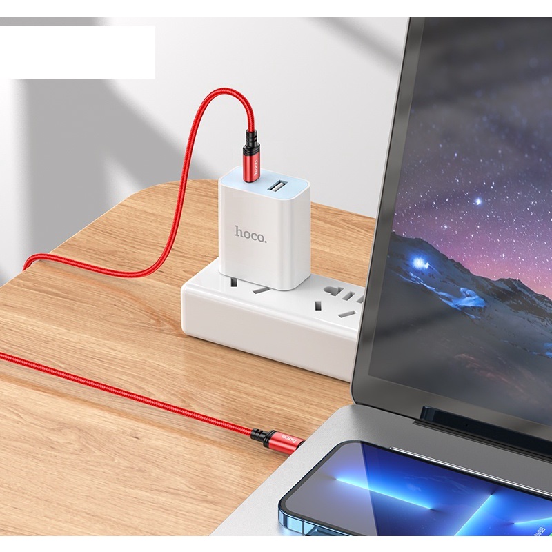 Cáp sạc Hoco X89 sạc nhanh dây dù bện dài 1M