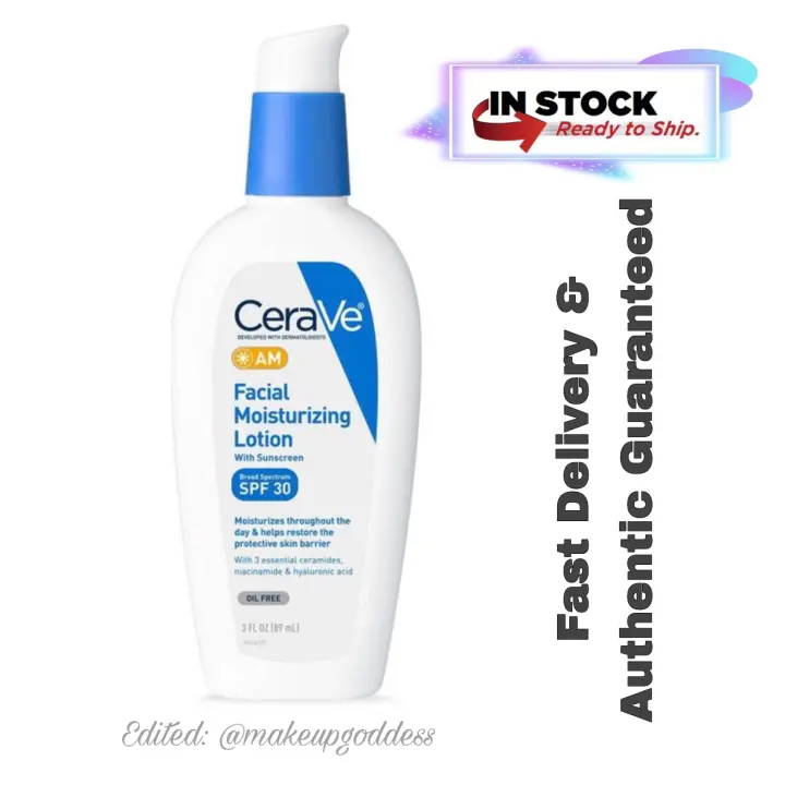 cerave facial moisturizing lotion am spf 30