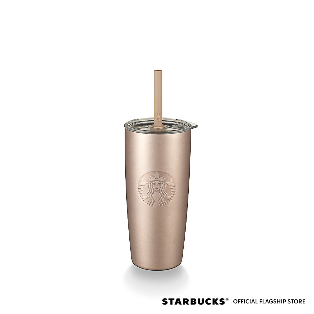 Starbucks Philippines Bronze Metallic Stainless Steel Tumbler w/Straw –  MERMAIDS AND MOCHA