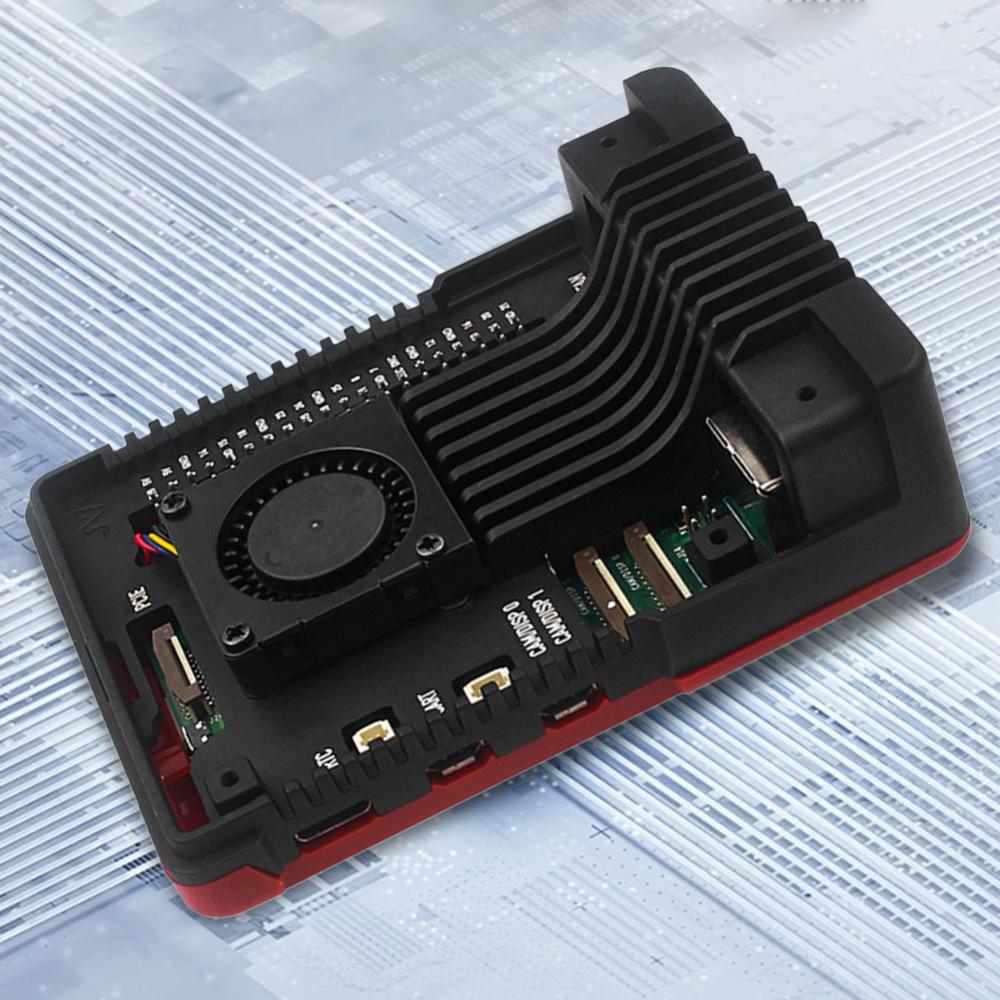 Argon NEO 5 Case Aluminum Case with PWM Cooling Fan Armor Case Protective Case Suitable for Raspberry Pi 5