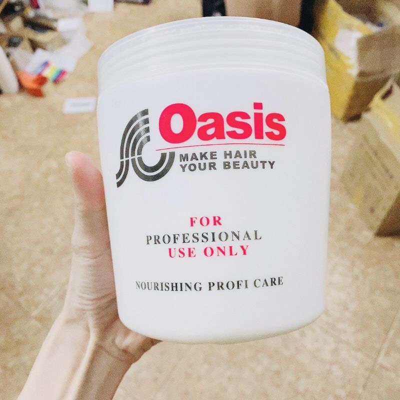 Kem ủ tóc hấp tóc OASIS 1000ML Dầu Xả, mặt nạ chăm sóc tóc mềm mượt phục hồi tự nhiên