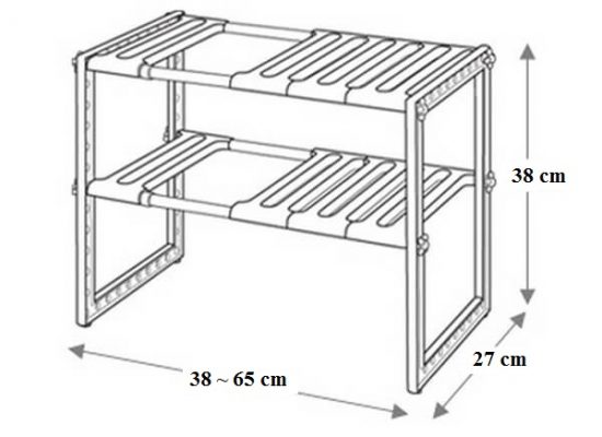 Kệ Gầm Bếp Đa Năng Cao Cấp