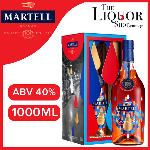 1L) Martell Cordon Bleu Christoph Niemann 2023 Limited Edition ABV