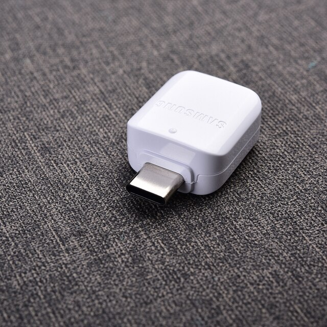 Original samsung type c to usb otg adapter usb-a data transfer connector for galaxy s22 note 20 adaptador tab s7 s6 converter
