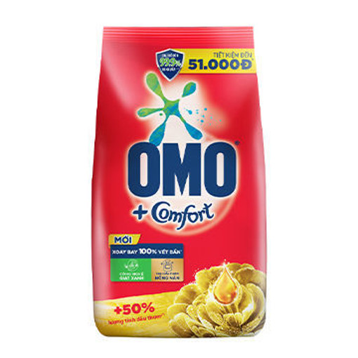 Bột Giặt OMO Comfort Tinh Dầu Thơm Túi 4KG