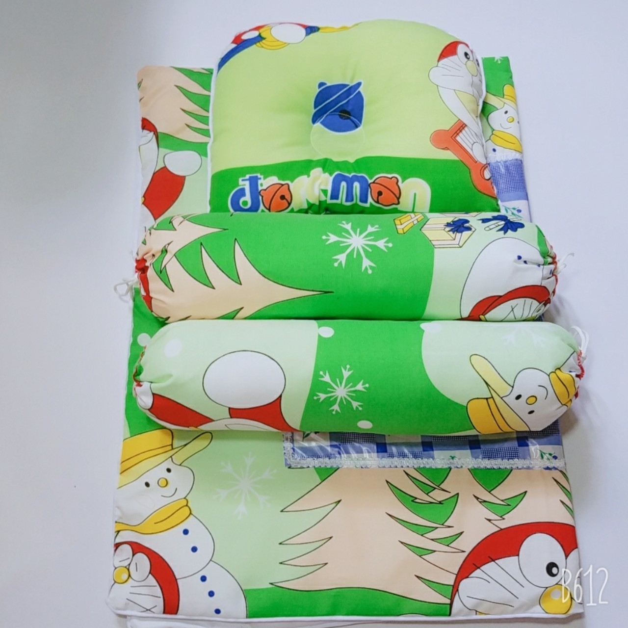 [HCM]Bộ Gối Nệm Sơ Sinh Kate Cho Bé-Đủ Màu