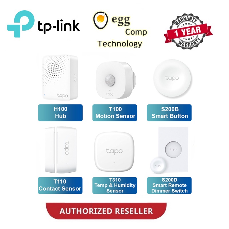 TP-Link Tapo T110 Smart Contact Sensor & Tapo H100 Smart Hub