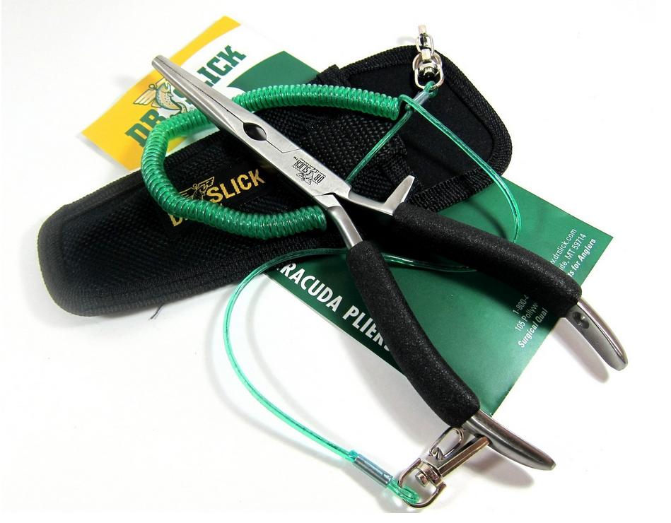Dr Slick PC85FX Barracuda Pliers Long Nose 8.5 Inches Silver (1855)