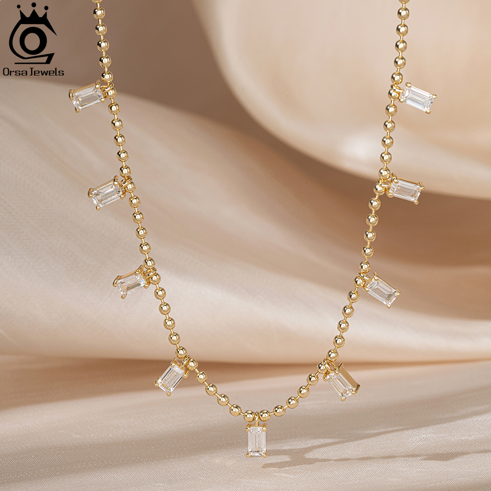 Yuanyan%20ORSA%20JEWELS%20925%20Sterling%20Silver%20Multiple%20Emerald%20Cut%20CZ%20Link%20Chain%20Necklace%20Stackable%20Fashion%20Pendant%20for%20Women%20Jewelry%20EQN55%20-%20Image%203