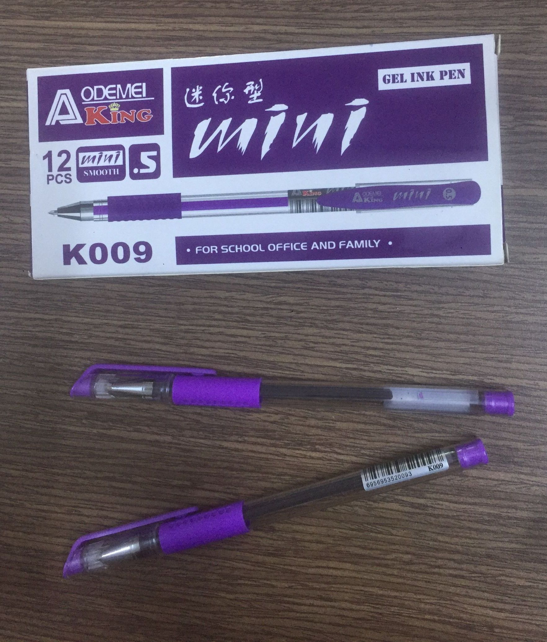 Hộp 12 cây bút gel MINI 0.5mm