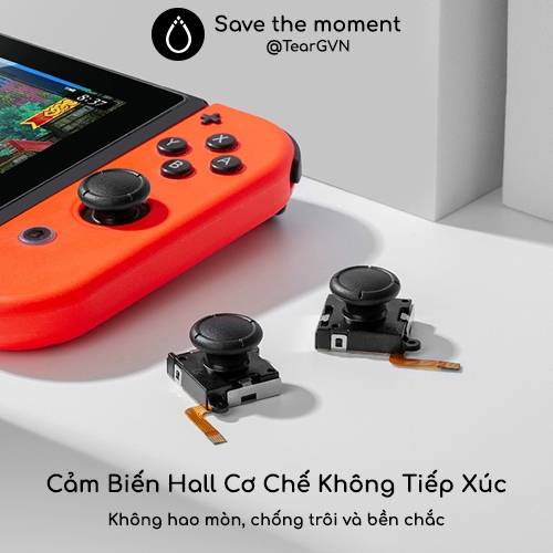 Joystick TMR GuliKit mượt mà và độ nhạy cao cho Nintendo Switch Oled / Switch 1 / Switch Lite