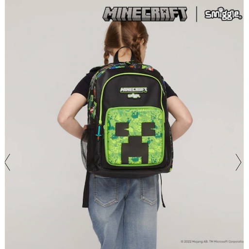 Ba Lô In Hình MINECRAFT Độc Đáo Dành Cho Bé Tiểu Học