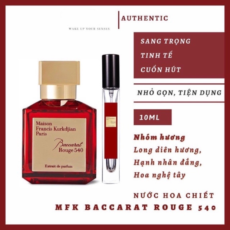 Nước Hoa Maison Francis Kurkdjian Baccarat Rouge 540 Extrait De Parfum thumbnail