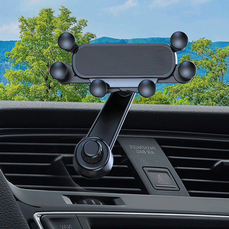 【Sell-Well】 Car Phone Holder Multi-function Degree Rotating Car Air ...