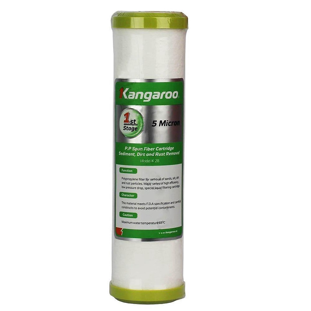 COMBO 3 lõi lọc nước Kangaroo số 123