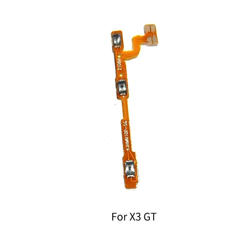 For Xiaomi Poco X3 / X3 NFC / X3 Pro / X3 GT Power Volume Button Flex Cable Side Key Switch ON OFF Control Button Repair Parts. 