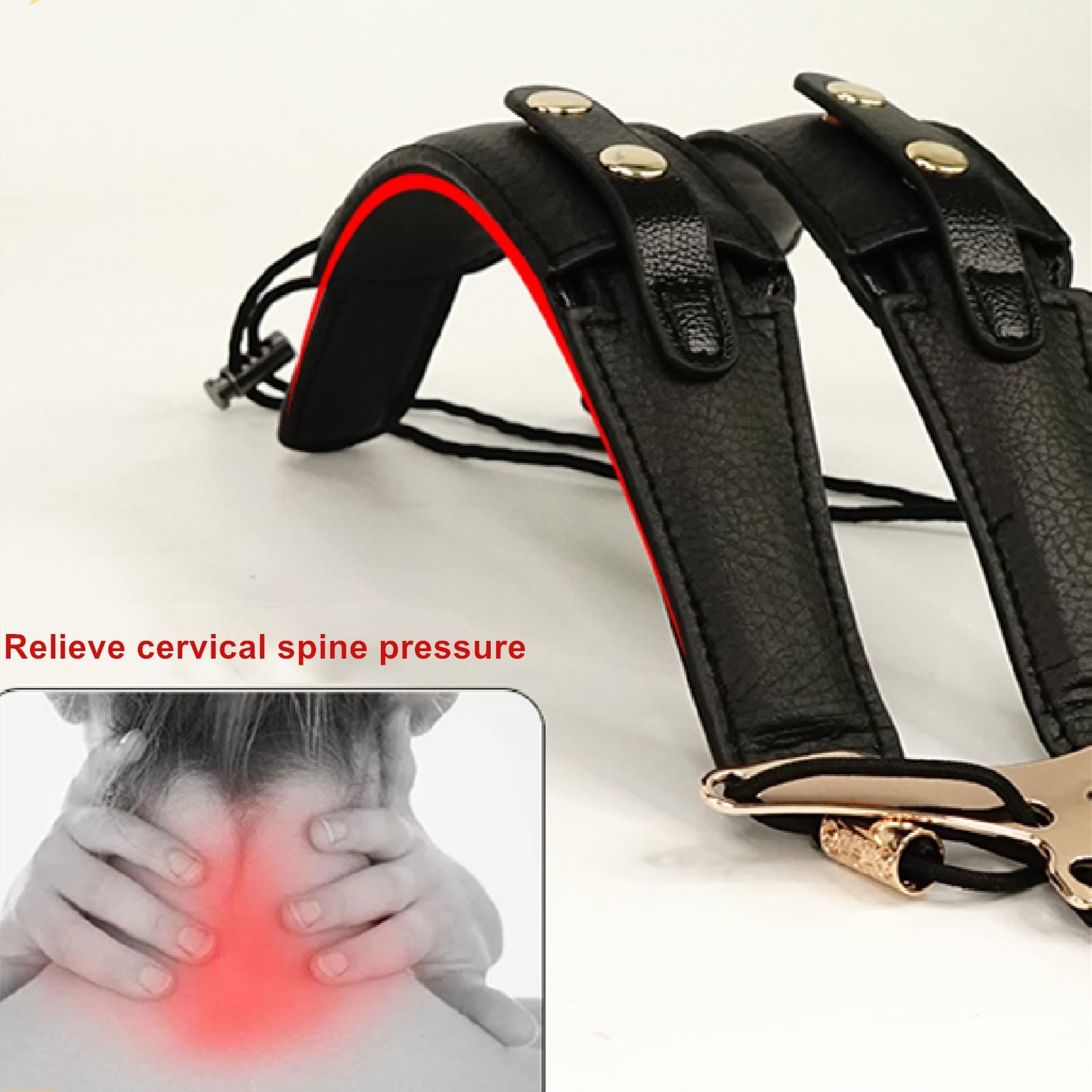 Miwayer Saxophone Strap Leather Adjustable Saxophone Shoulder Strap Saxophone Lanyard Musical Instrument Essories