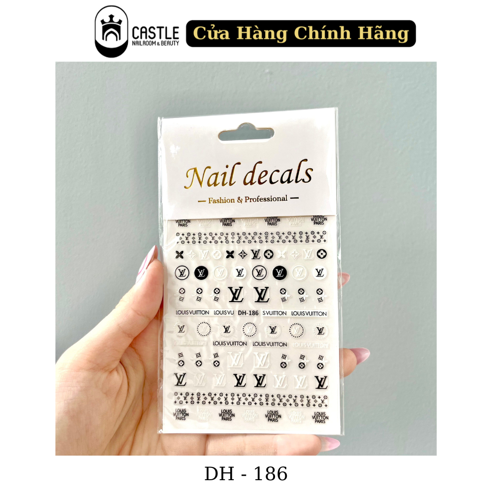 Sticker Thương Hiệu Dán Móng Hot Nhiều Mẫu 2023