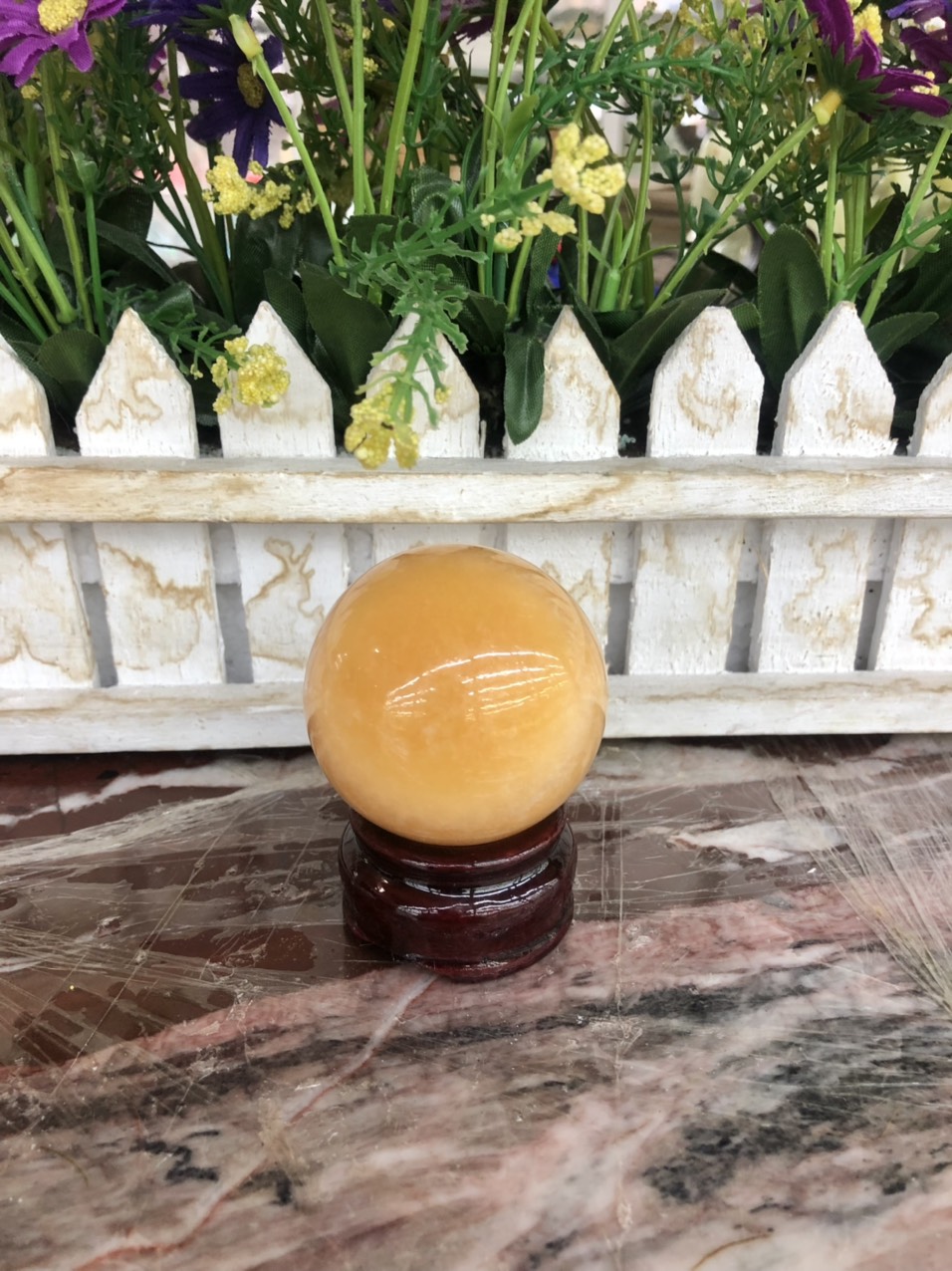 Sphere feng shui stone