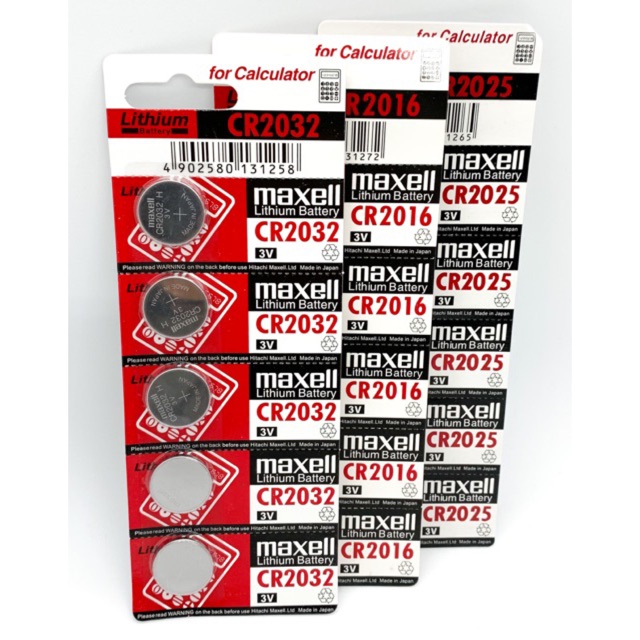 Pin cmos Maxell CR2032 5v chính hãng