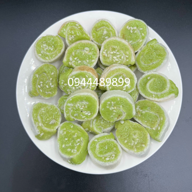 Kẹo dừa non lá dứa thơm ngon 100g
