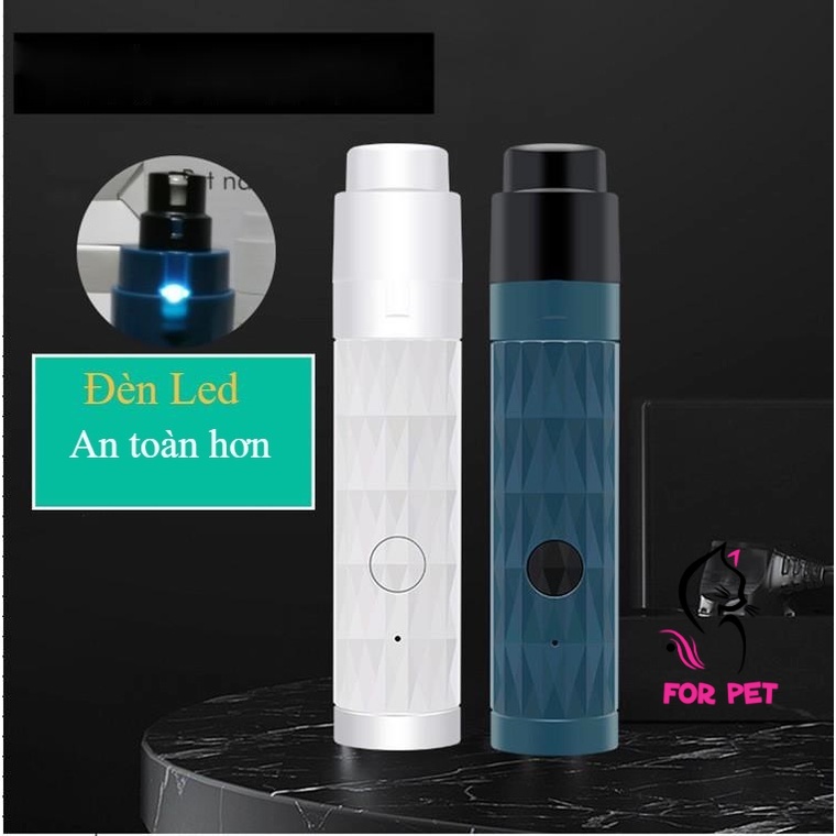 🌟 Máy Mài Móng Tự Động Cho Chó Mèo Có Đèn Led