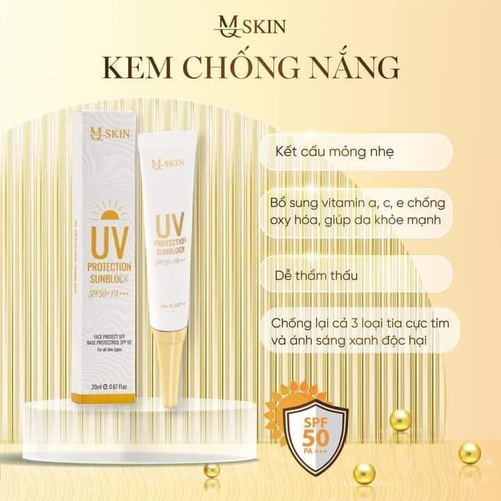 [Ảnh thật] Combo 4 món sâm vàng Mq skin chính hãng