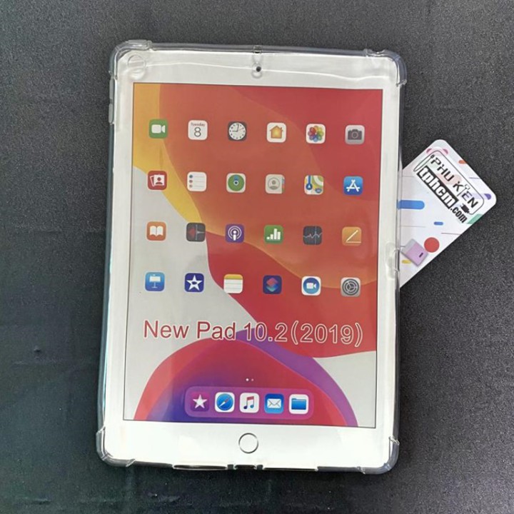 Ốp lưng ipad 10.2 inch gen 7 2019 - gen 8 2020 - gen 9 2021 dẻo trong suốt chống sốc