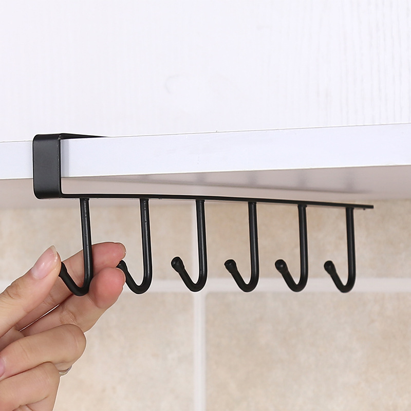 GIÁ TREO 6 MÓC KẸP TỦ TIỆN DỤNG