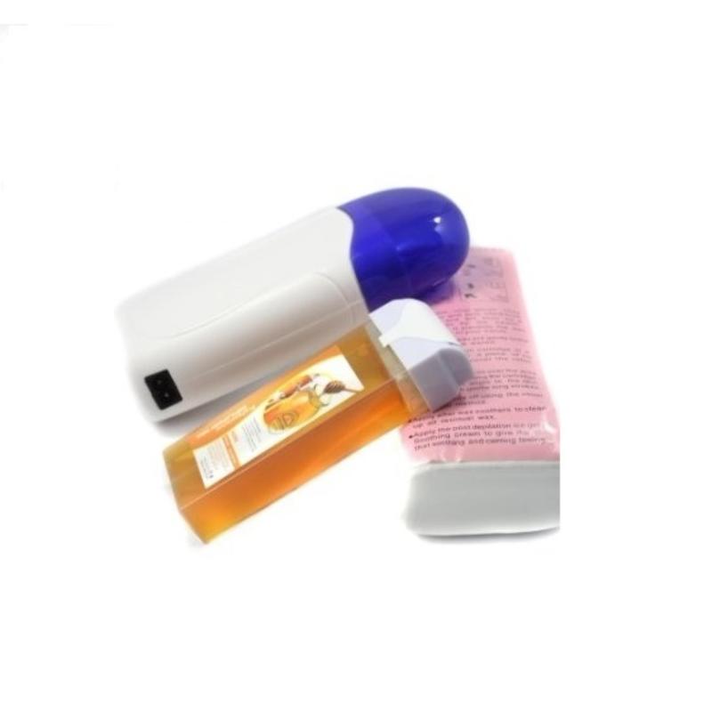 Máy wax lông kèm sáp và 100 tờ giấy nhám