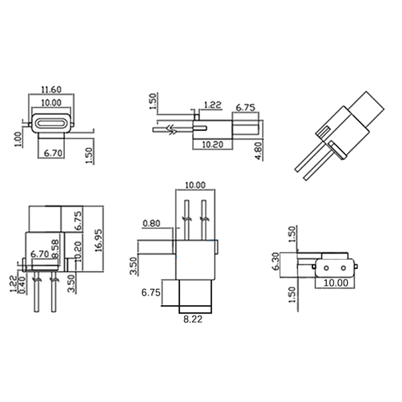 USB%20Type-C%20Waterproof%20Connector%20Welding%20Wire%20Female%20Socket%20Type-C%20Port%20Charging%20Interface%20Socket%20With%20Welding%20Wire%20-%20Image%207