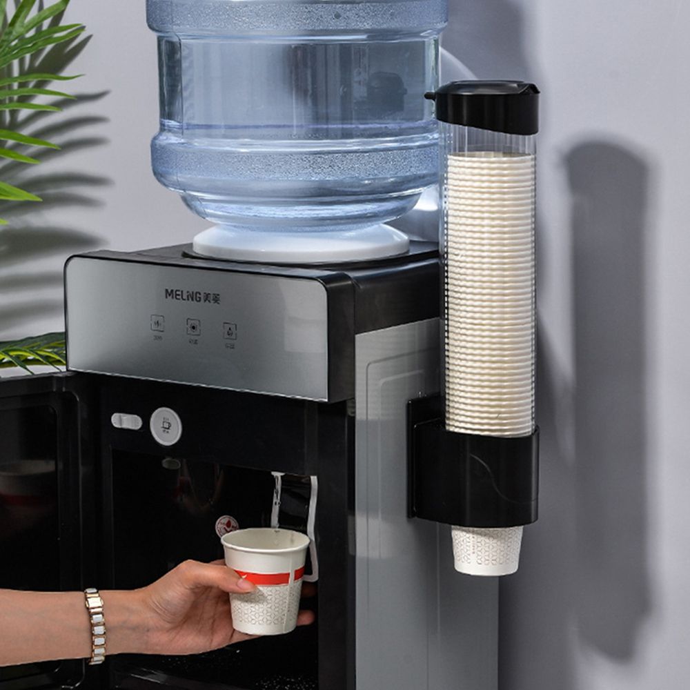 Huyan Cốc Giấy dùng một lần tự động gắn tường cho thiết bị đựng nước uống lưu trữ nhựa giá ống rút ly ngăn để cốc cốc loại bỏ
