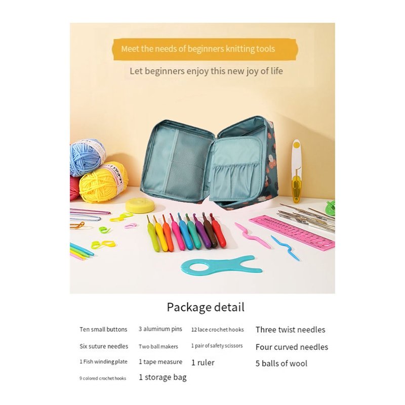 Crochet%20Hook%20Kit%20with%20Storage%20Bag%20Knitting%20Needles%20Set%20DIY%20Arts%20Craft%20Sewing%20Tools%20-%20Image%203