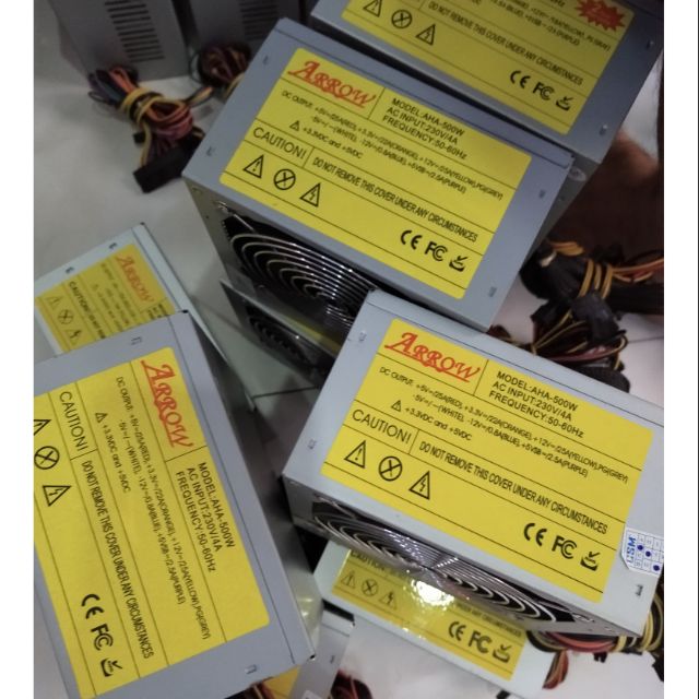 Nguồn arrow 550w (đã sử dụng) Bảo hành 6 tháng