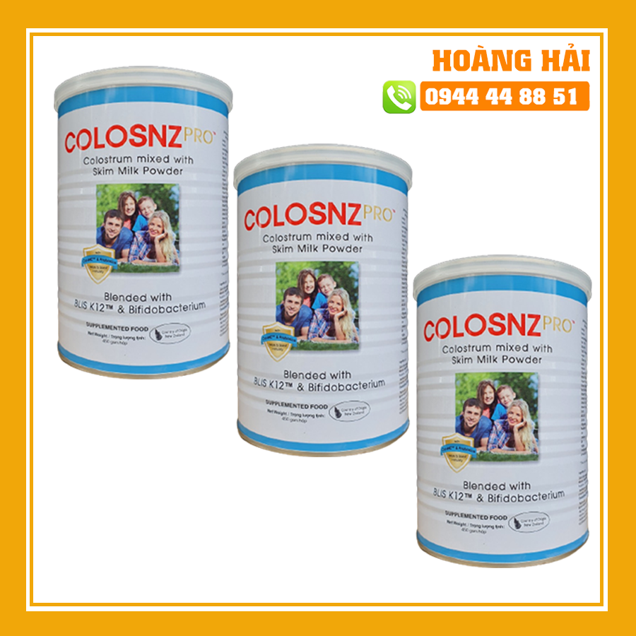 [Hoàn tiền 10%][CHÍNH HÃNG] [Combo 3 Hộp] Sữa Non Colosnz Colostrum New Zealand
