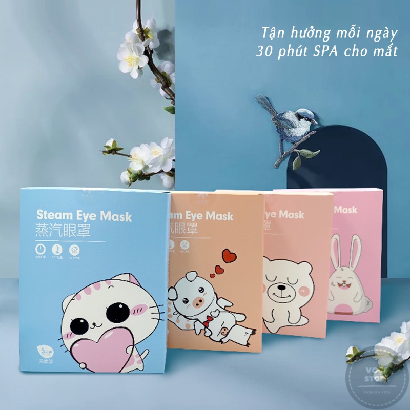 Mặt Nạ Mắt Nóng Thư Giãn Combo Mix Nhiều Mẫu