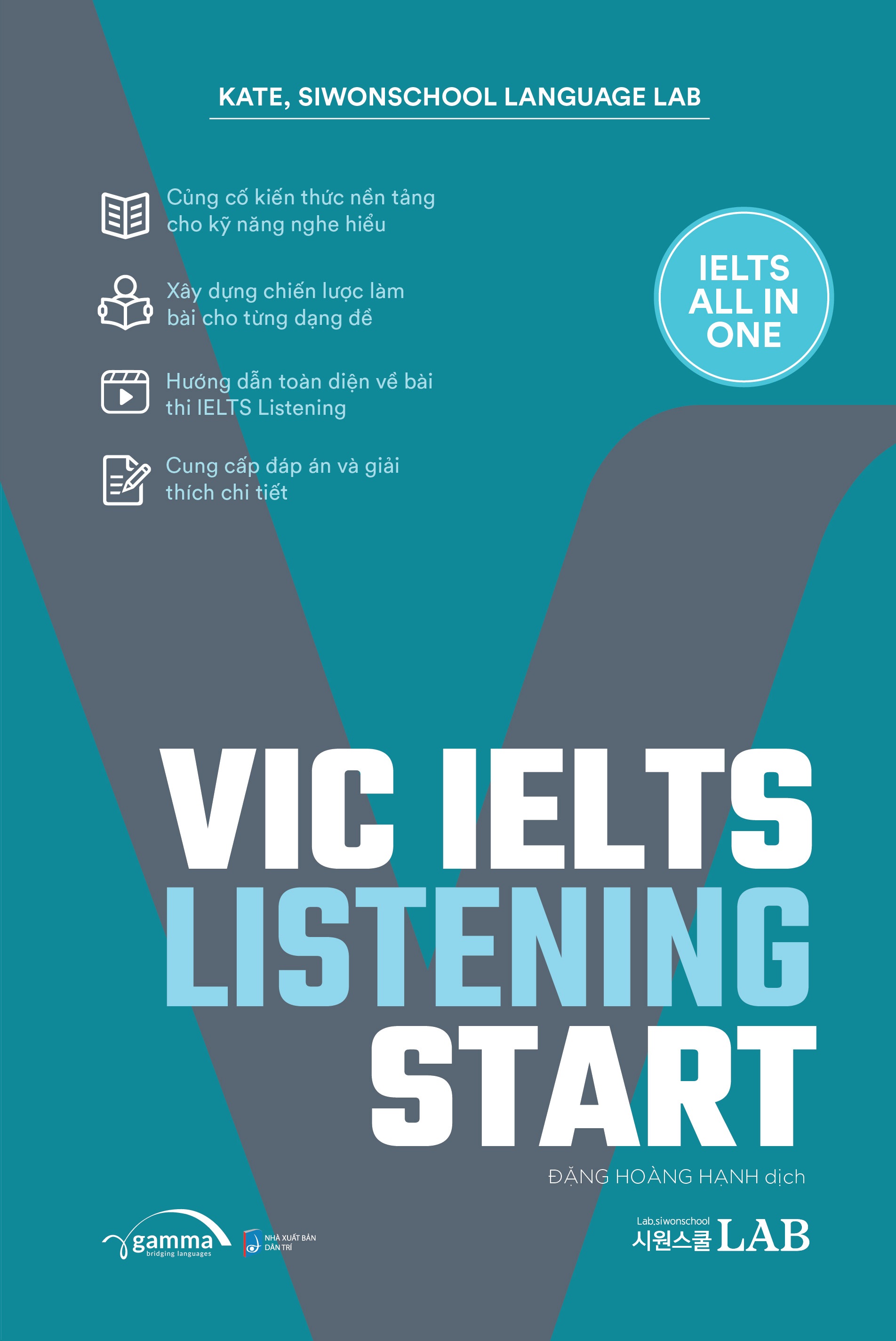 Sách - vic ielts listening start 189k