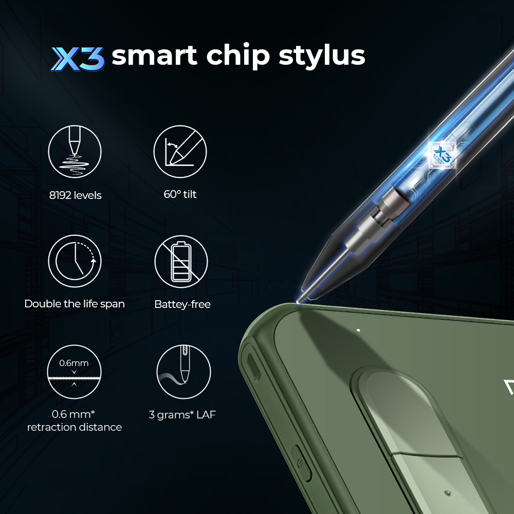 X3 Grafische tablet pen, 8192 drukniveaus voor XPPen Artist Pro 16 X3 Grafische tablet pen, 8192 drukniveaus voor XPPen Artist Pro 16