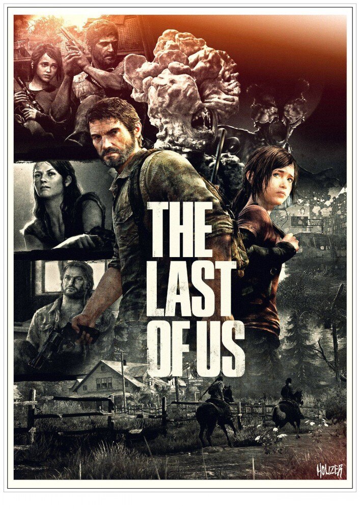 The Last of Us Movie Poster wallpaper decor living room bar