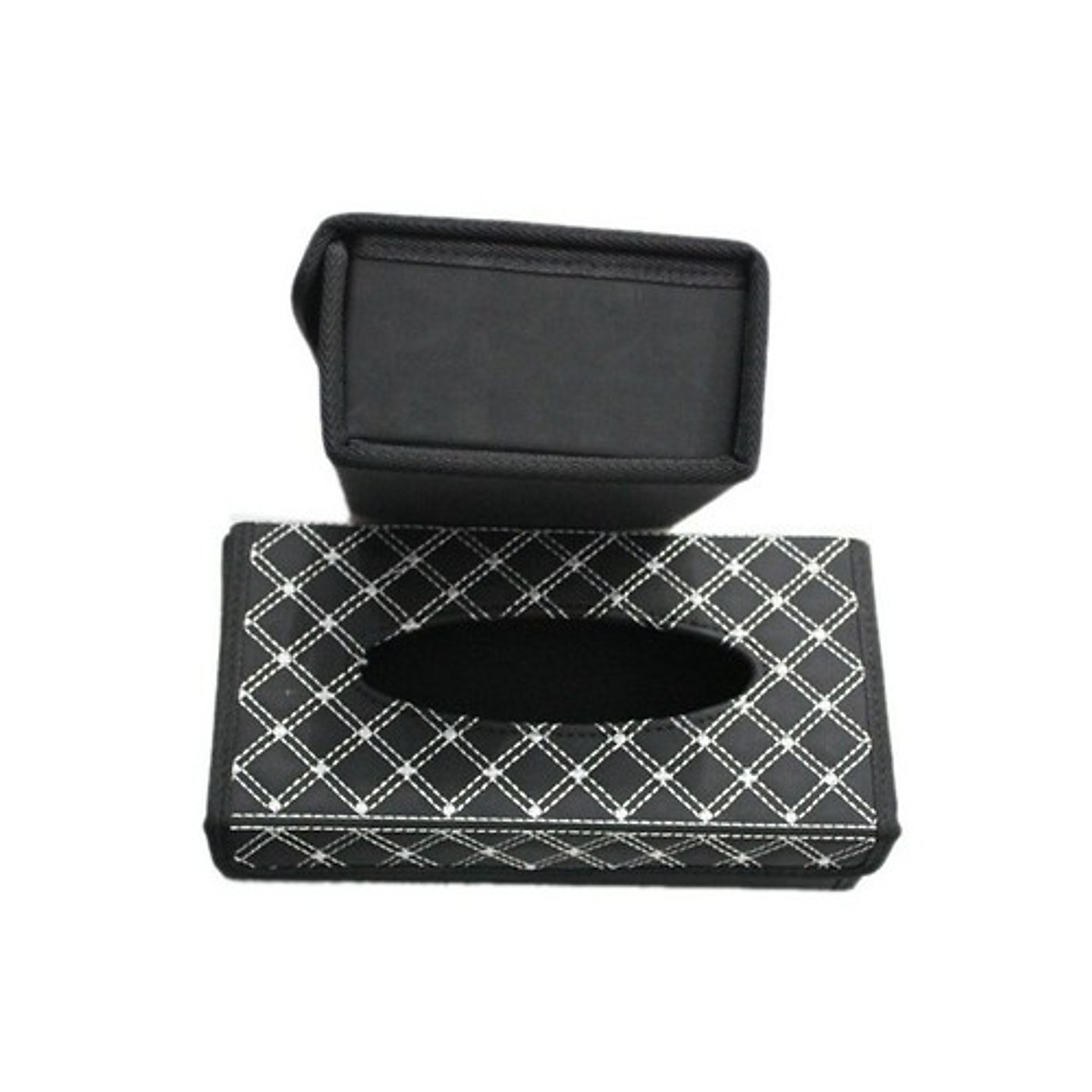 [HCM]Hộp đựng khăn giấy để taplo xe hơi cao cấp 26cm x 14cm
