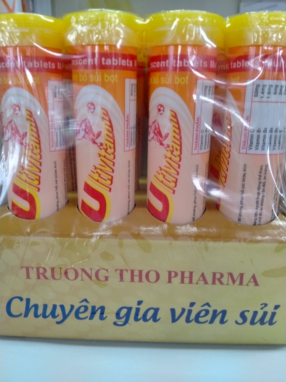 Viên sủi MULTIVITAMIN Tub 20 viên