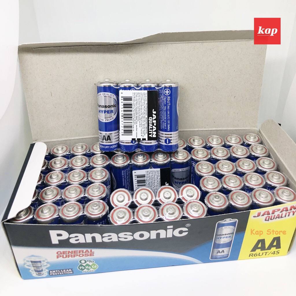Pin AA Panasonic R6UT/4S (Hàng Chính Hãng)