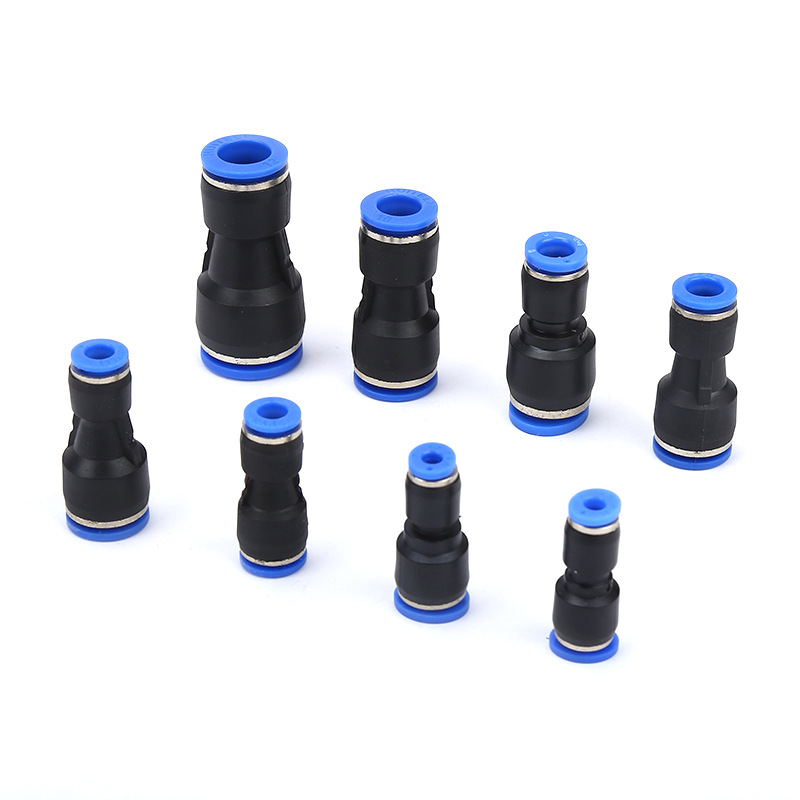 Combo 10 nối thẳng ống 4mm, 6mm, 8mm,10mm.10mm,12mm