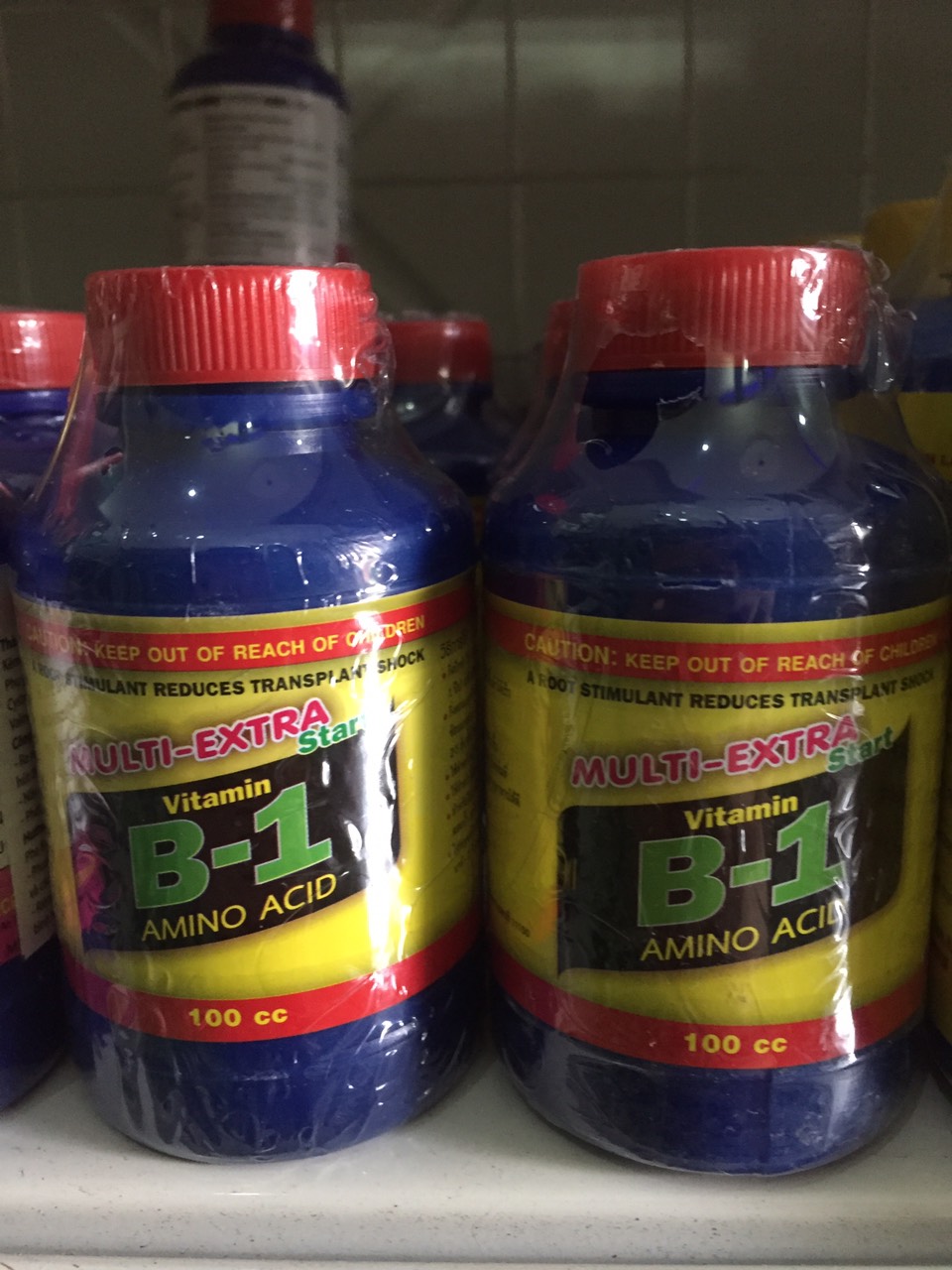 Phân Bón Lá Vitamin B1 Thái Lan Xanh chai 100ml