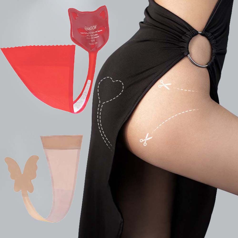 Women Sexy Panties C String Lines Adhesive Invisible Thong Strapless  Underwear